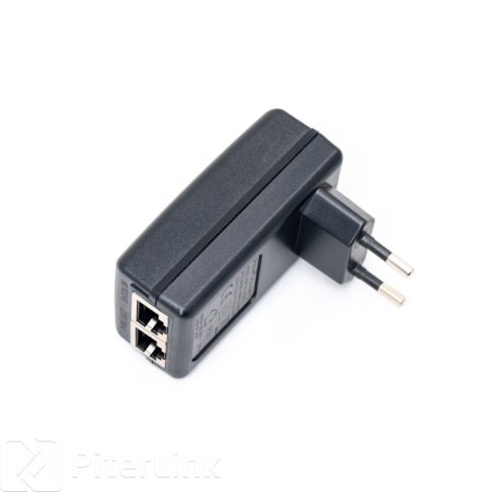 Блок питания с гигабитным PoE инжектором ПитерЛинк B2B